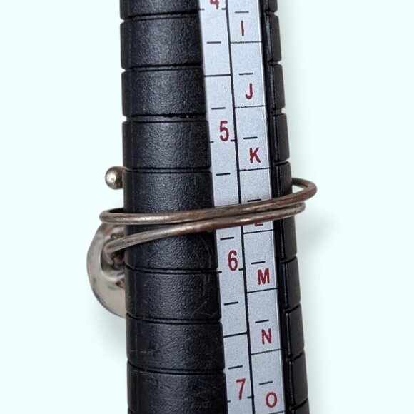 (2/$20) V. Wire Wrapped Murano Glass Ring - Picture 6 of 7